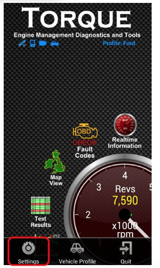 Application torque