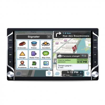 Autoradio Citroën C2, C3, Jumpy et Picasso tactile GPS Bluetooth Android & Apple Carplay + caméra de recul