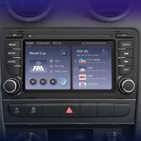 Autoradio audi a3 8p s3 rs3 bluetooth android apple carplay 6