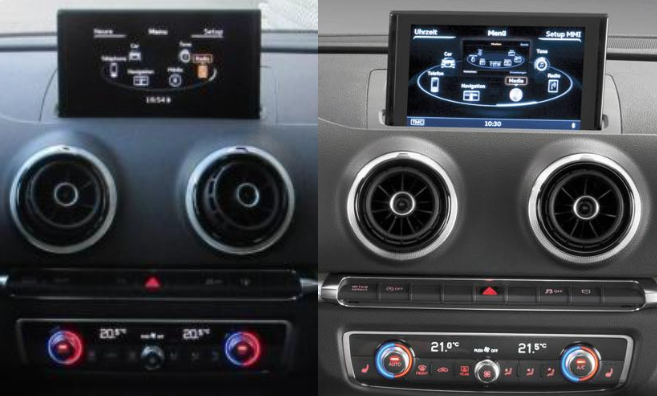 Autoradio audi a3 8v 2013 2019 carplay android auto gps