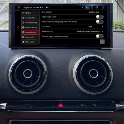 Autoradio Audi A3 8V de 2013 à 2019 tactile GPS Bluetooth Android & Apple Carplay + caméra de recul