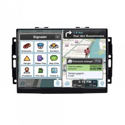 Autoradio full tactile GPS Bluetooth Android & Apple Carplay Jeep Grand Cherokee, Compass et Commander de 2006 à 2010 + caméra