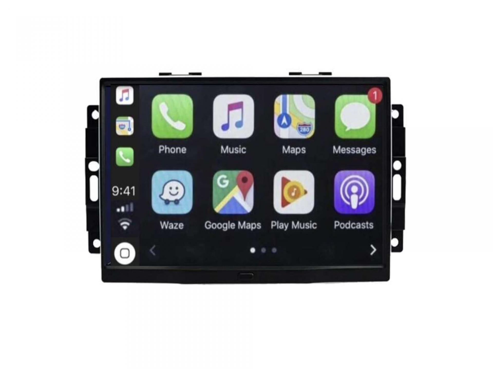 Autoradio full tactile gps bluetooth android apple carplay jeep grand cherokee compass commander 4