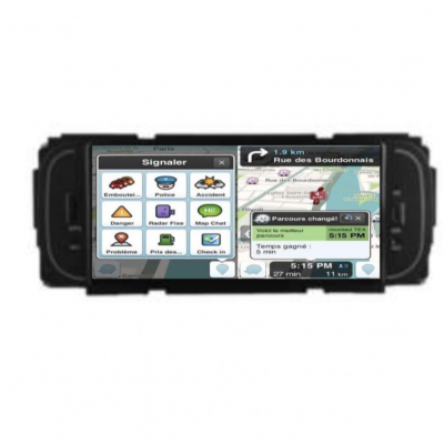 Autoradio full tactile GPS Bluetooth Android & Apple Carplay Jeep Grand Cherokee Liberty, Wrangler, Cherokee + caméra de recul