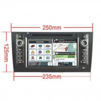 Autoradio gps bluetooth android audi a6 s6 rs6 allroad camera de recul commande au volant ipod tv dvbt 3g 4g pas cher wifi poste usb sd tnt double 2 din tactile canbus mirror link 