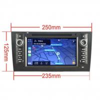 Autoradio gps bluetooth android audi a6 s6 rs6 allroad camera de recul commande au volant ipod tv dvbt 3g 4g pas cher wifi poste usb sd tnt double 2 din tactile canbus mirror link 