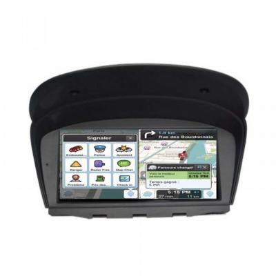 Autoradio tactile GPS Bluetooth Android & Apple Carplay BMW Série 5 M5, E60, Série 6 E63, E64 ,Série 3 E90 + caméra de recul