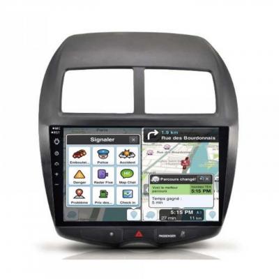 Autoradio full tactile GPS Bluetooth Android & Apple Carplay Mitsubishi ASX de 2010 à 2020 + caméra de recul