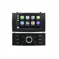 Autoradio noir full tactile gps bluetooth android apple carplay peugeot 407 de 2004 a 2010 camera de recul 01