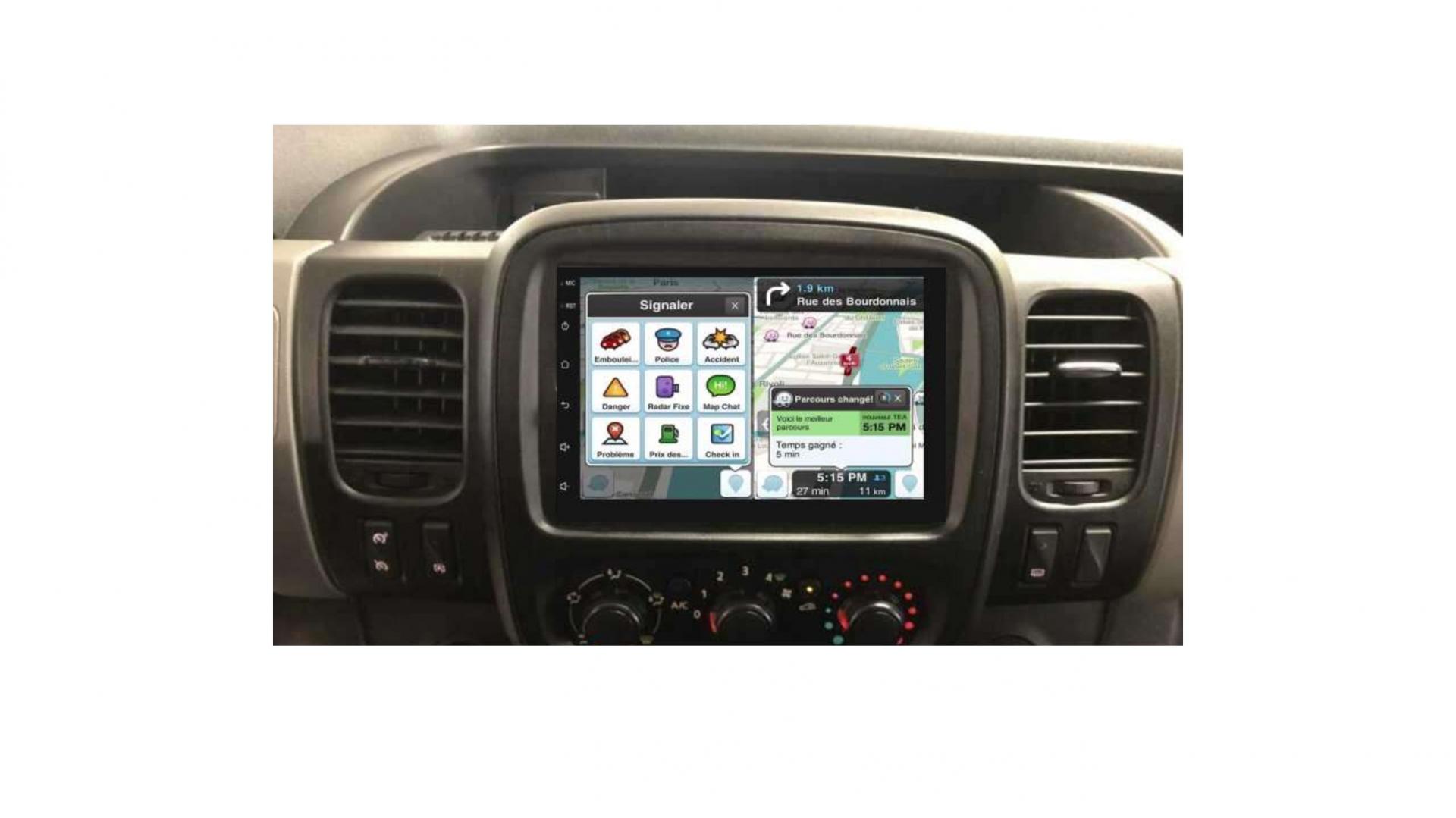 Autoradio full tactile GPS Bluetooth Android & Apple Carplay Mini