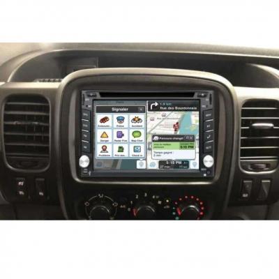 Autoradio Opel Vivaro de 2015 à 2019 Android & Apple Carplay tactile avec boutons GPS Bluetooth Android & Apple Carplay + caméra de recul