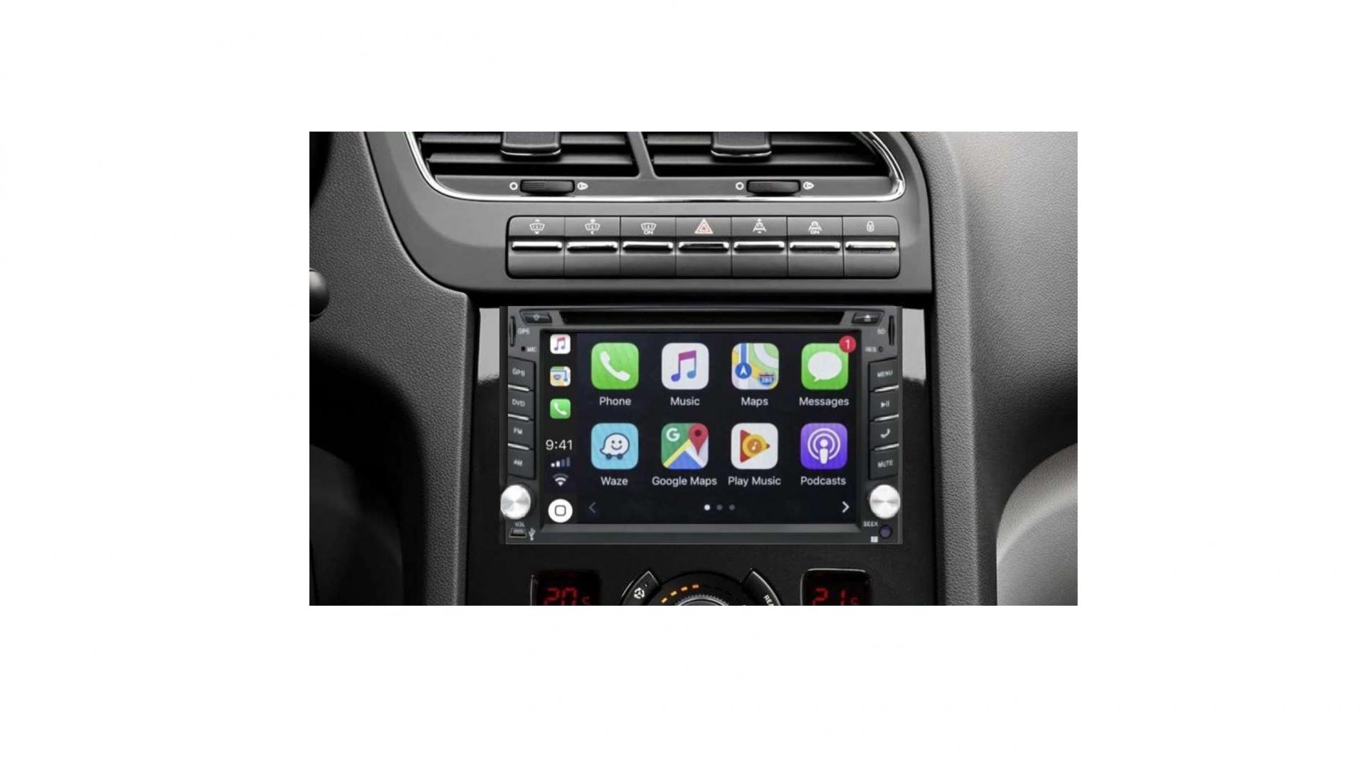 Autoradio peugeot 3008 5008 tactile gps bluetooth android apple carplay 2 1