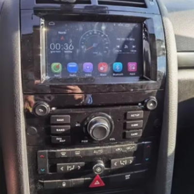 Autoradio Peugeot 407 de 2004 à 2010 noir full tactile GPS Bluetooth Android & Apple Carplay + caméra de recul