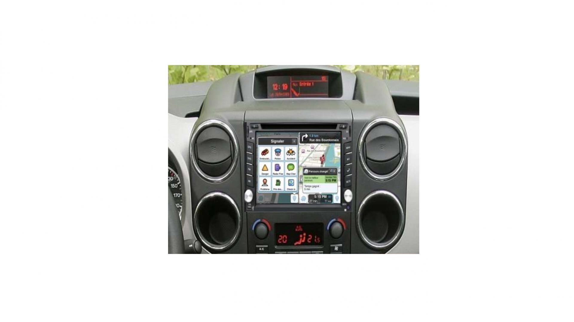 Autoradio tactile GPS Bluetooth Android & Apple Carplay Citroën