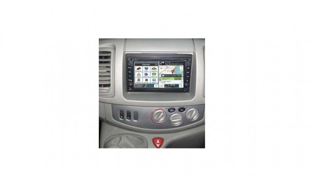 Autoradio tactile GPS Bluetooth Android & Apple Carplay Renault Trafic de  2002 à 2014 + caméra de recul