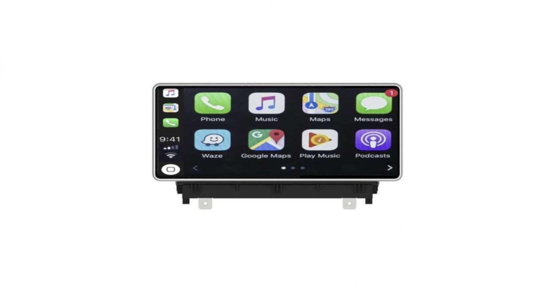 Autoradio tactile gps bluetooth android apple carplay audi a3 8v de 2013 ae 2019 00004