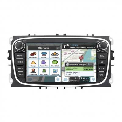 Autoradio Ford Transit, Focus, C-Max, S-Max Galaxy et Mondeo tactile GPS Bluetooth Android & Apple Carplay + caméra de recul