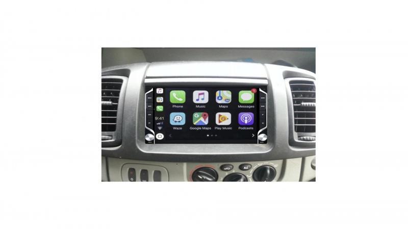 Autoradio tactile GPS Bluetooth Android & Apple Carplay Renault Trafic de  2002 à 2014 + caméra de recul