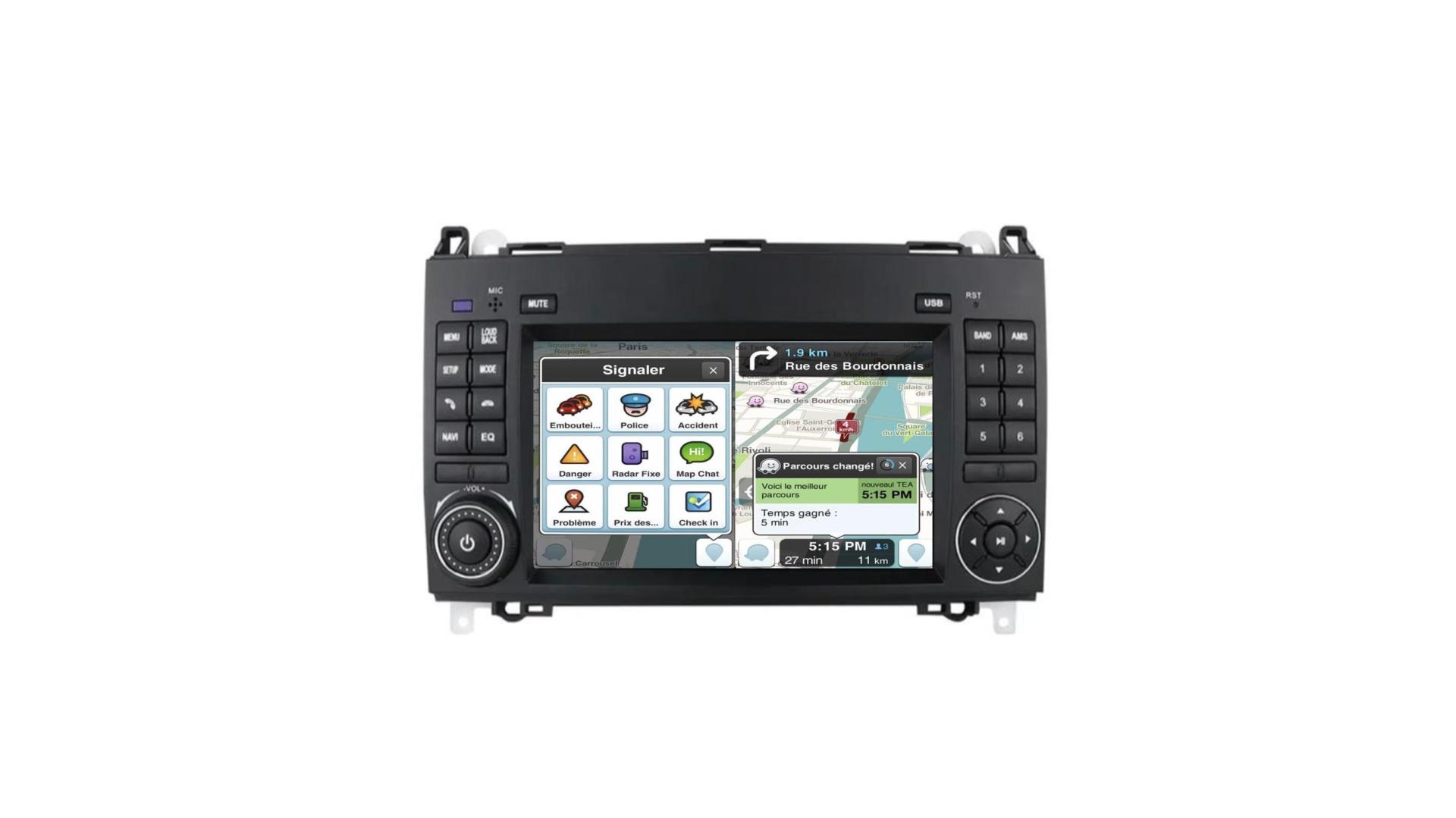 Autoradio Ecran Multimédia Carplay/ Android auto Bluetooth Gps Waze /Google  Map Android VOLKSWAGEN-SEAT-SKODA avec CAMERA de recul + MIC - Équipement  auto