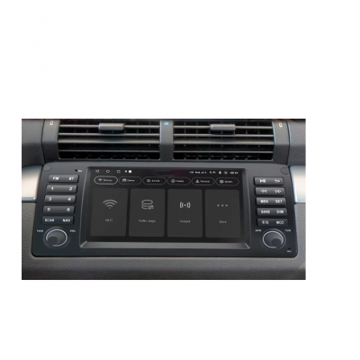 Autoradio BMW Serie 5 E39, X5 E53, Serie 7 E38 tactile avec boutons GPS Bluetooth Android & Apple Carplay + caméra de recul