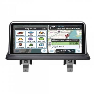 Autoradio full tactile GPS Bluetooth Android & Apple Carplay BMW Série 1 E81, E82, E87 et E88 de 2004 à 2012 + caméra de recul