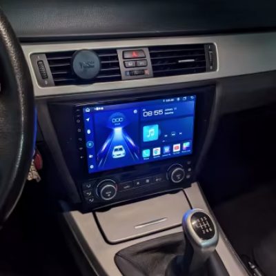 Autoradio BMW  Série 3 E90, E91, E92, et E93 de 2005 à 2012 full tactile GPS Bluetooth Android & Apple Carplay + caméra de recul