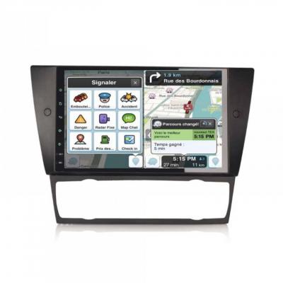 Autoradio full tactile GPS Bluetooth Android & Apple Carplay BMW  Série 3 E90, E91, E92, et E93 de 2005 à 2012 + caméra de recul