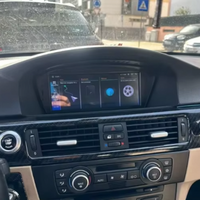 Autoradio BMW Série 5 M5, E60, Série 6 E63, E64 ,Série 3 E90 tactile GPS Bluetooth Android & Apple Carplay + caméra de recul