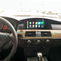 Bmw serie 5 m5 e60 se rie 6 e63 e64 se rie 3 e90 autoradio carplay android auto gps rr11