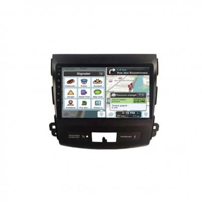 Autoradio Peugeot 4007 de 2007 à 2012 full tactile GPS Bluetooth Android & Apple Carplay + caméra de recul