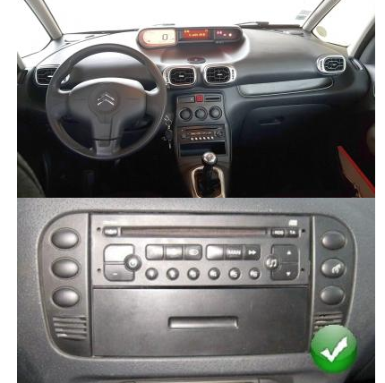 autoradio-C2-C3-Picasso-- Citroën-Jumpy-