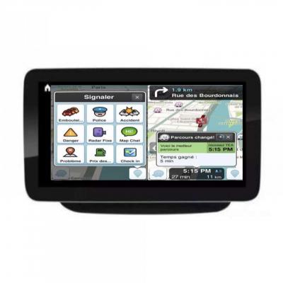 Autoradio full tactile GPS Bluetooth Android & Apple Carplay Mercedes Classe A, B, E, G, V, CLA et GLA + caméra de recul