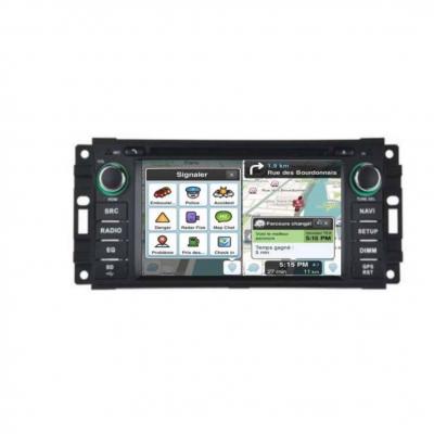 Autoradio GPS Bluetooth Android & Apple Carplay Chrysler 300C, Sebring, PT Cruiser, Grand Voyager, Town & Country + caméra