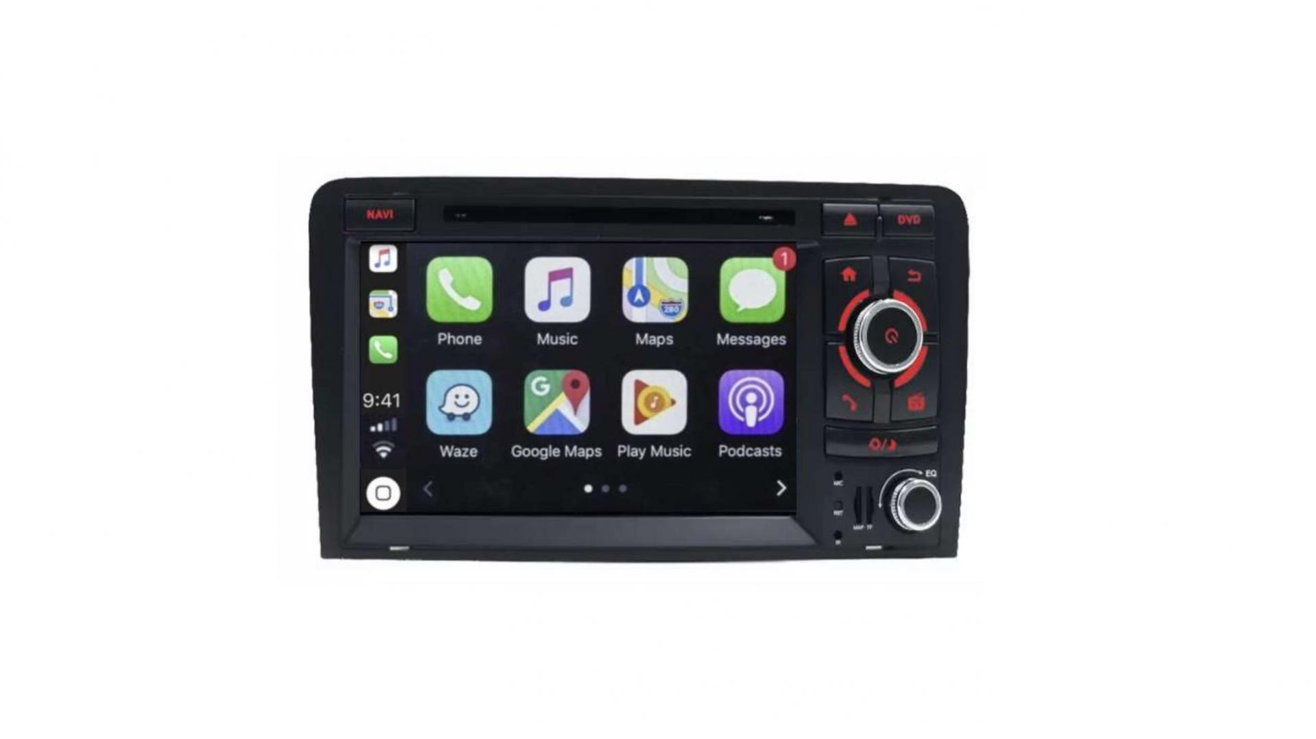 Autoradio Audi A3 8P,S3,RS3,Sportback tactile GPS Bluetooth