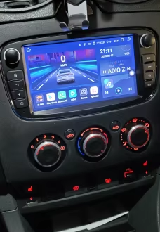Autoradio noir Ford Transit, Focus, C-Max, S-Max Galaxy et Mondeo tactile GPS Bluetooth Android & Apple Carplay + caméra de recul
