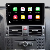 Mercedes classe c w204 autoradio carplay android auto gps10