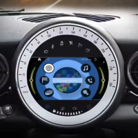 Mini cooper r53 r56 r55 r60 countryman clubman one roaster autoradio carplay android camera bluetooth gps 303