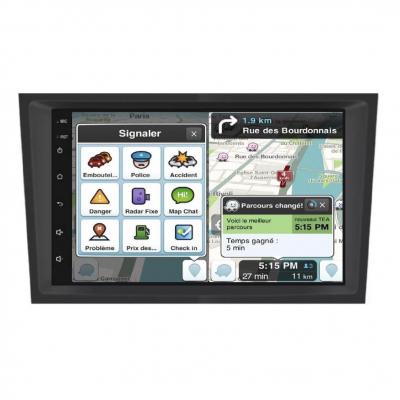 Autoradio full tactile GPS Bluetooth Android & Apple Carplay Opel Astra, Corsa, Antara, Meriva, Vectra, Vivaro, Zafira + caméra
