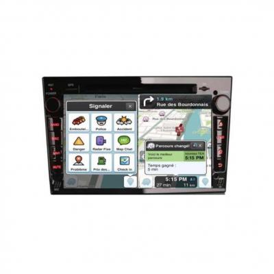 Autoradio Opel Astra, Corsa, Antara, Meriva, Vectra, Vivaro, Zafira tactile avec boutons GPS Bluetooth Android & Apple Carplay + caméra