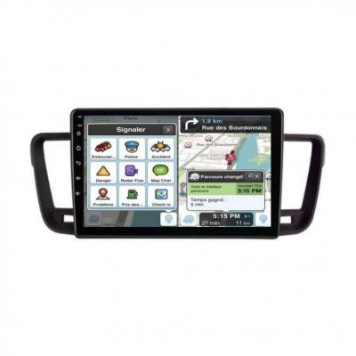 Autoradio full tactile GPS Bluetooth Android & Apple Carplay Peugeot 508 de 2012 à 2018 + caméra de recul