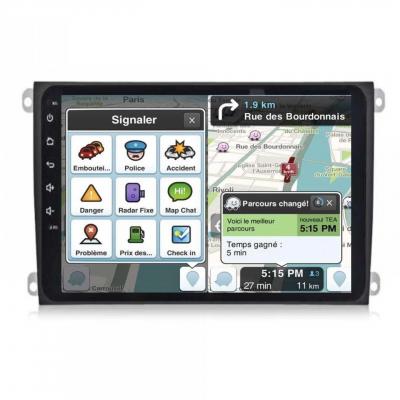 Autoradio full tactile GPS Bluetooth Android & Apple Carplay Porsche Cayenne de 2003 à 2010 + caméra de recul