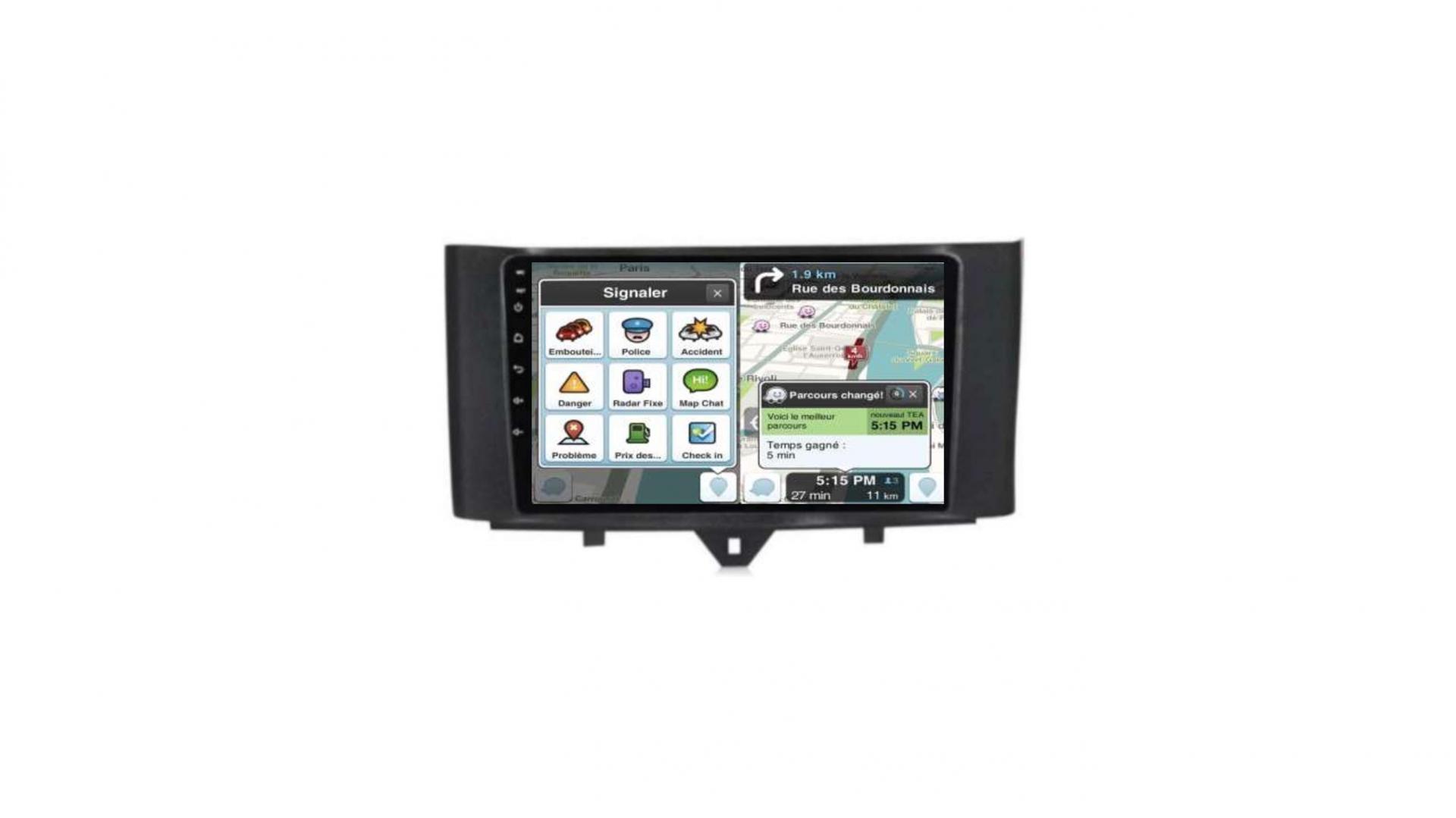 Autoradio full tactile GPS Bluetooth Android & Apple Carplay