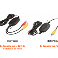 Syste me sans fil came ra de recul branchement rca 1
