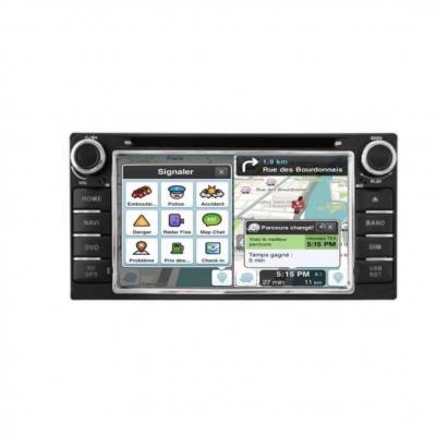Autoradio tactile GPS Bluetooth Android & Apple Carplay Toyota Urban, Corolla, Verso, Hilux, RAV4, Land Cruiser 100 + caméra