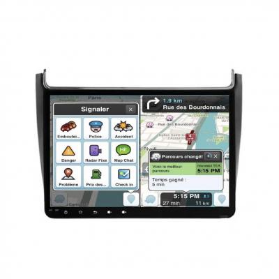 Autoradio full tactile GPS Bluetooth Android & Apple Carplay Volkswagen Polo de 2012 à 2017 + caméra de recul